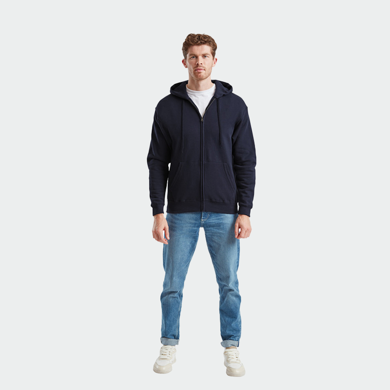 Sudadera con cremallera FOL Fruit of the Loom