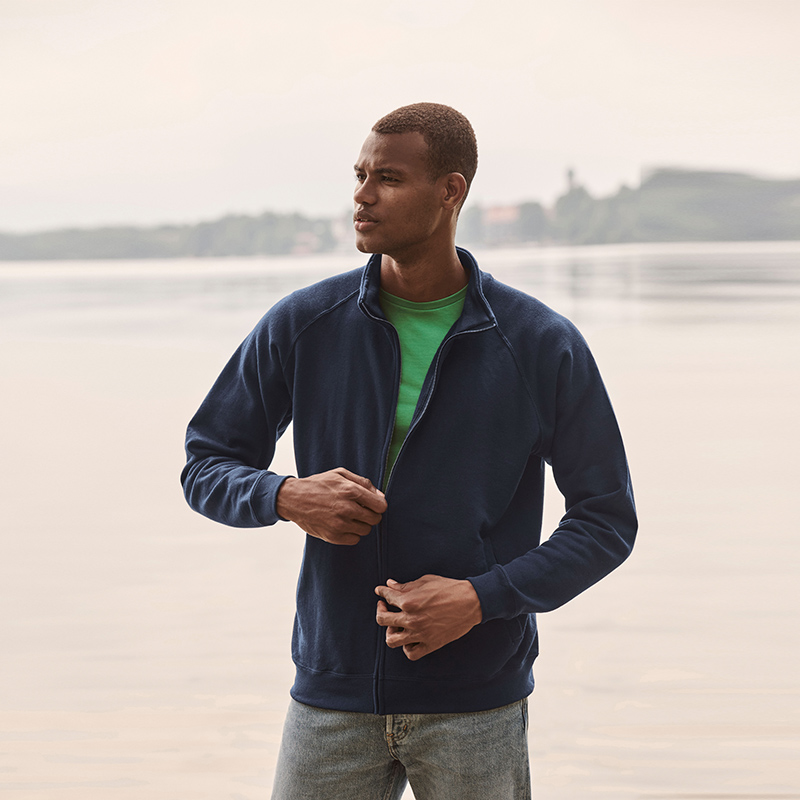 Sudadera con cremallera FOL Fruit of the Loom