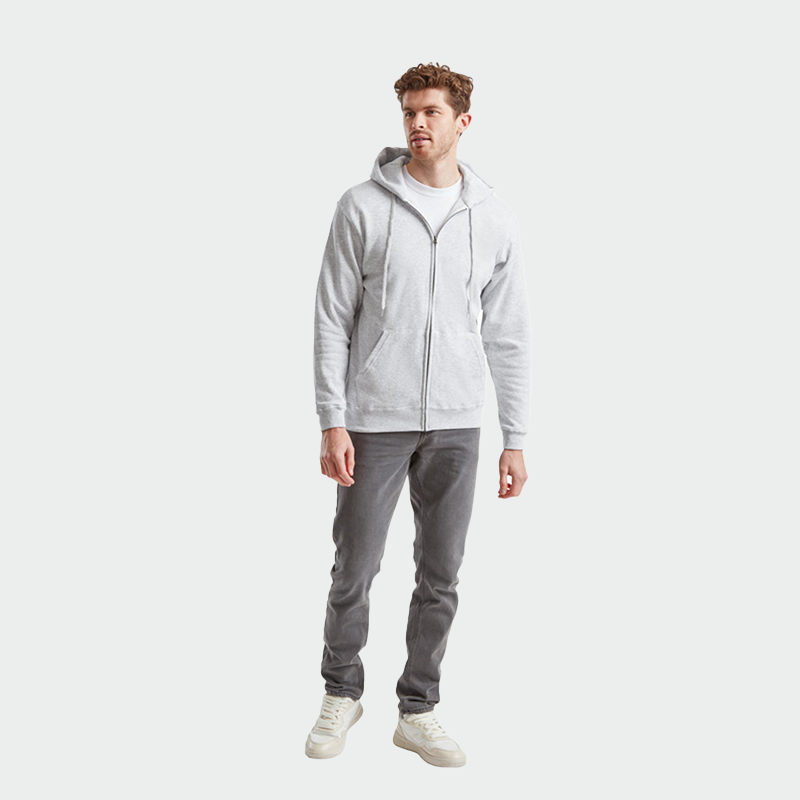 Sudadera con cremallera FOL Fruit of the Loom