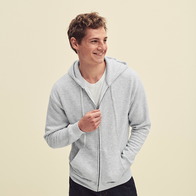 Sudadera con cremallera FOL Fruit of the Loom