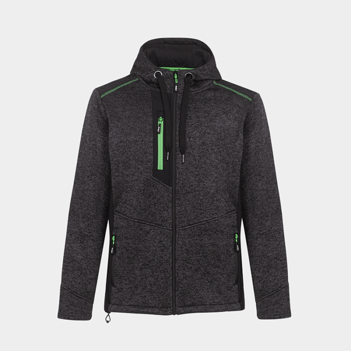 Sudadera con cremallera NORD con capucha BWOLF