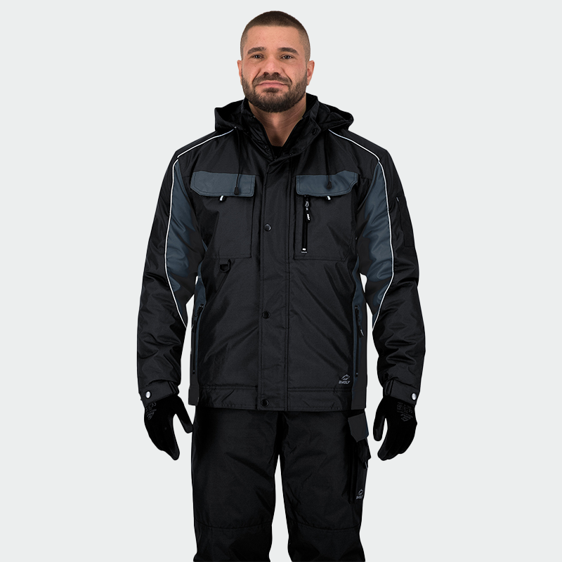 Chaqueta de trabajo de invierno BRAVER BWOLF