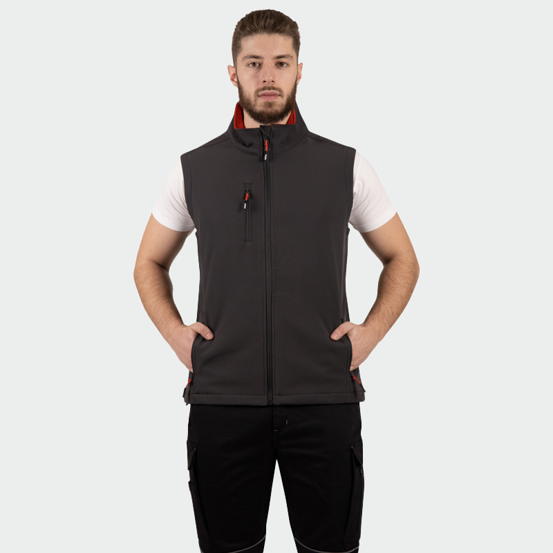 Chaleco softshell GRIN BWOLF