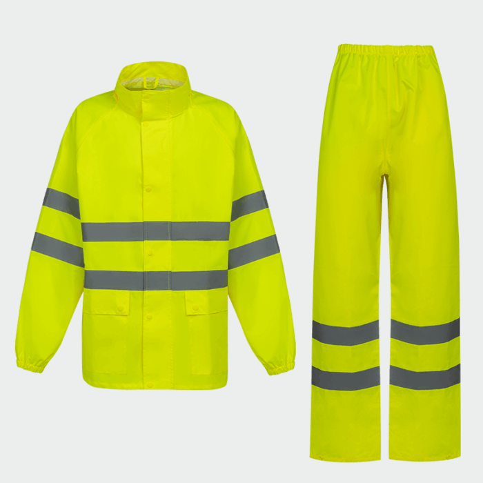 Conjunto de lluvia de alta visibilidad HIMALAYA REF HV BWOLF