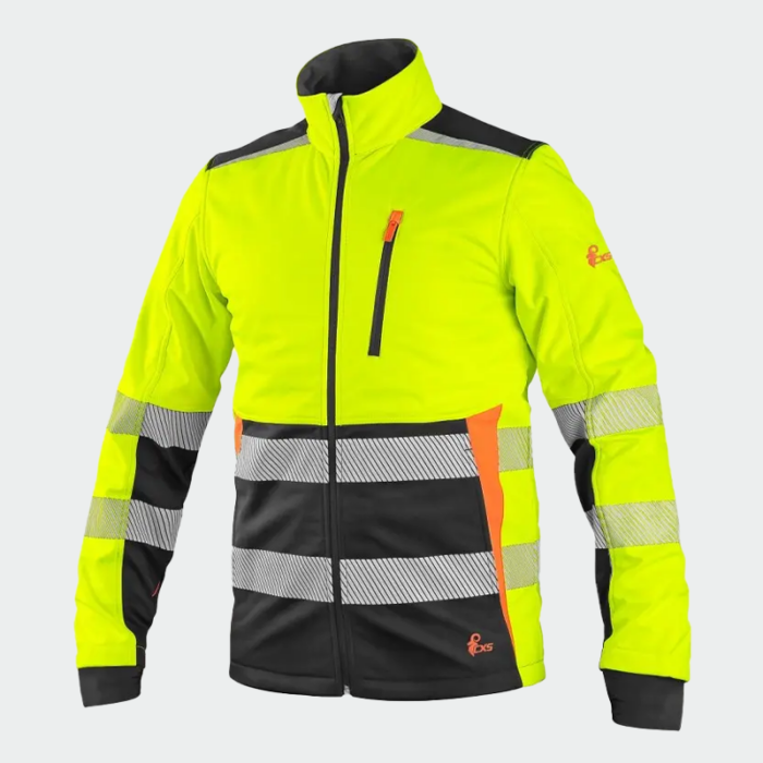 Chaqueta softshell de alta visibilidad BENSON HV CXS