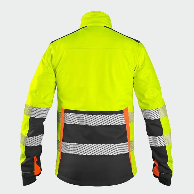 Chaqueta softshell de alta visibilidad BENSON HV CXS