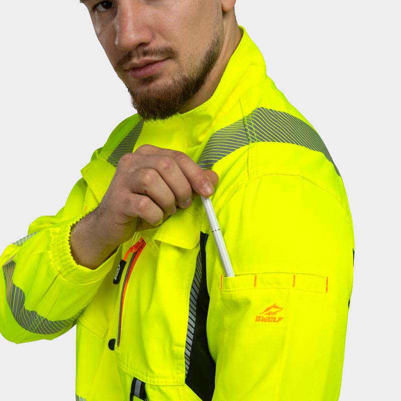 Chaqueta de alta visibilidad DRIFT HV BWOLF