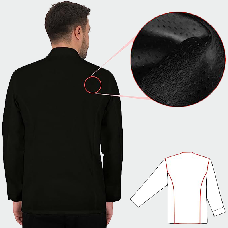 Chaquetilla de cocina KOTO LS Palltex