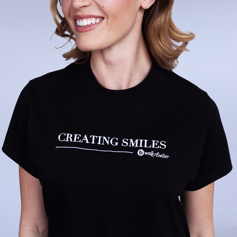 Camiseta Creating Smiles Bwell Atelier
