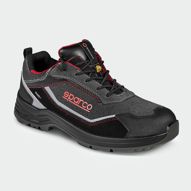 Zapatos de seguridad con puntera INDY DETROIT S1PS Sparco