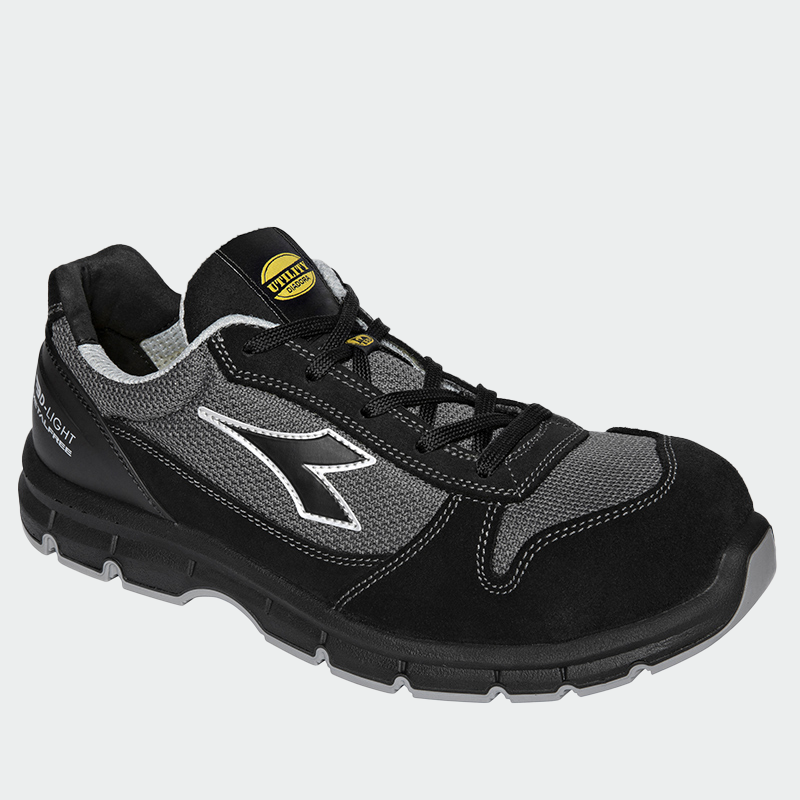 Low work shoes with a toe cap RUN TEXT Low S1PL