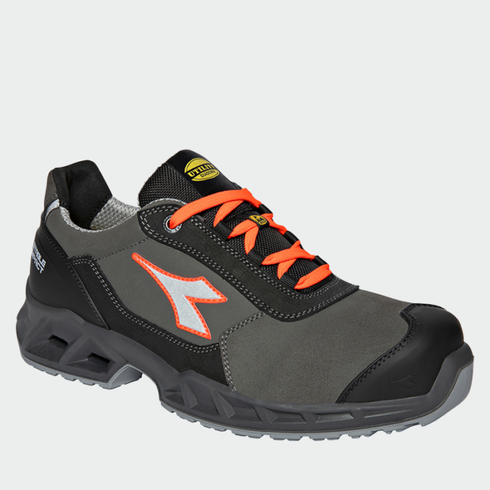 Zapatos de seguridad con puntera SHARK STAB IMP LEAT Low S3 Diadora
