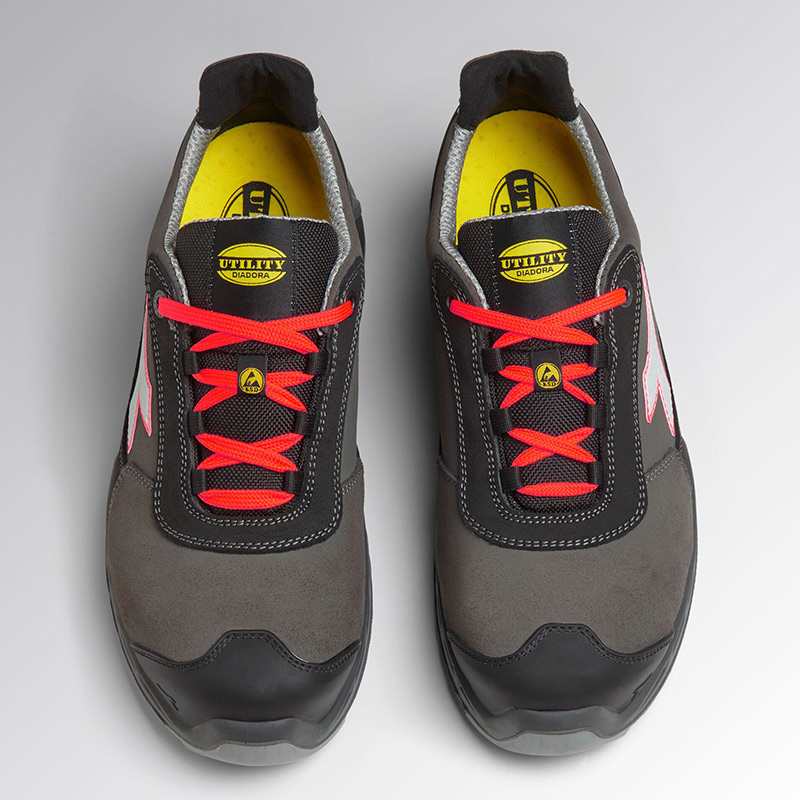 Zapatos de seguridad con puntera SHARK STAB IMP LEAT Low S3 Diadora