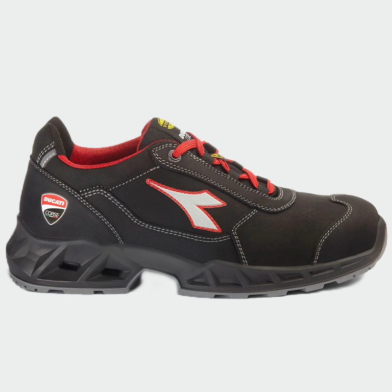 Low work shoes with a toe cap SHARK ENGINE LOW S1PS
