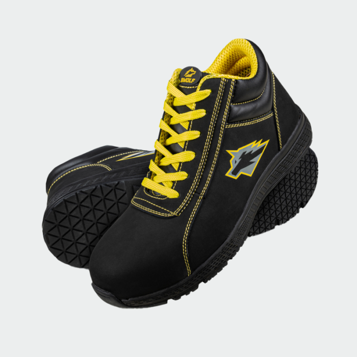 Botas de seguridad con puntera FLASH Hi S3 BWOLF