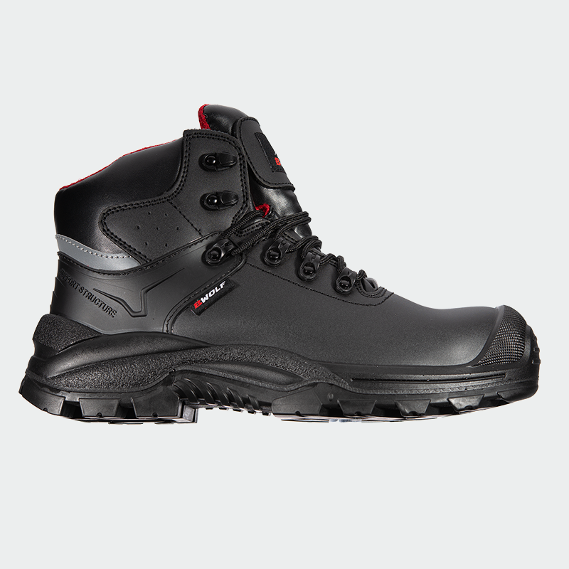 Hi work shoes with a toe cap VOLCANO Hi S3
