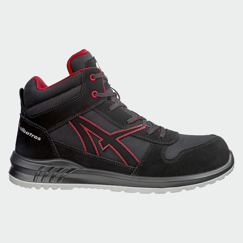 Hi work shoes with a toe cap CLIFTON Mid S3