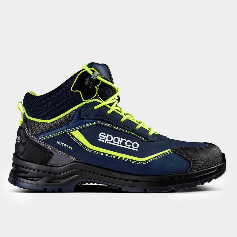 Hi work shoes with a toe cap INDY RICHMOND Mid S3S