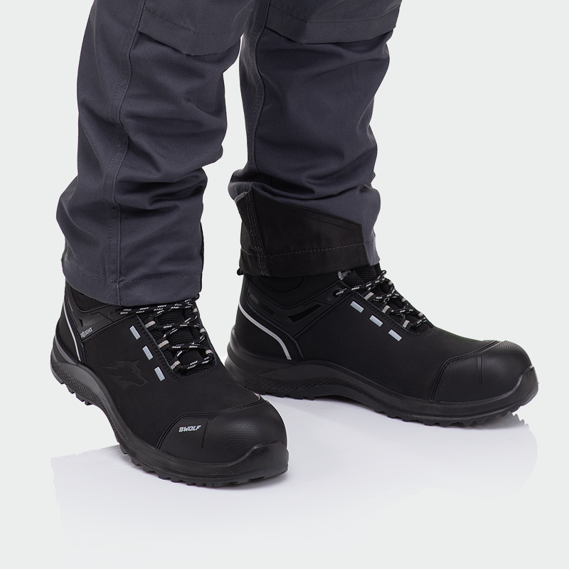 Botas de seguridad con puntera DEFENDER HI S3S BWOLF