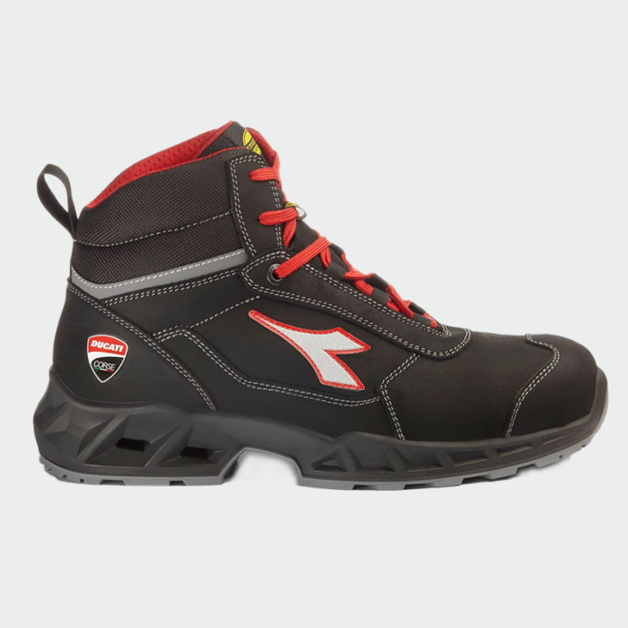 Botas de seguridad con puntera SHARK ENGINE MID S3S Diadora