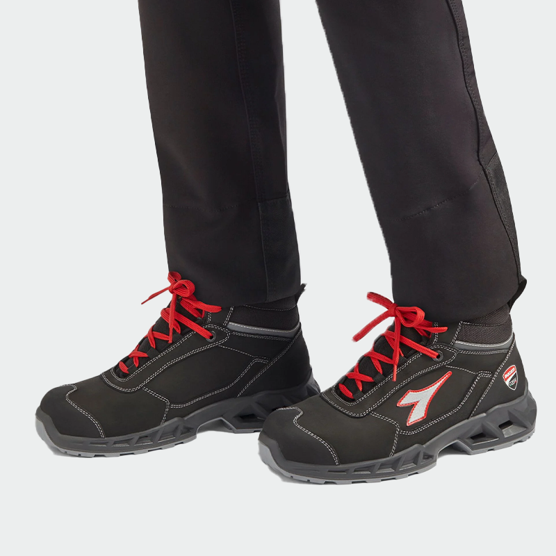 Botas de seguridad con puntera SHARK ENGINE MID S3S Diadora