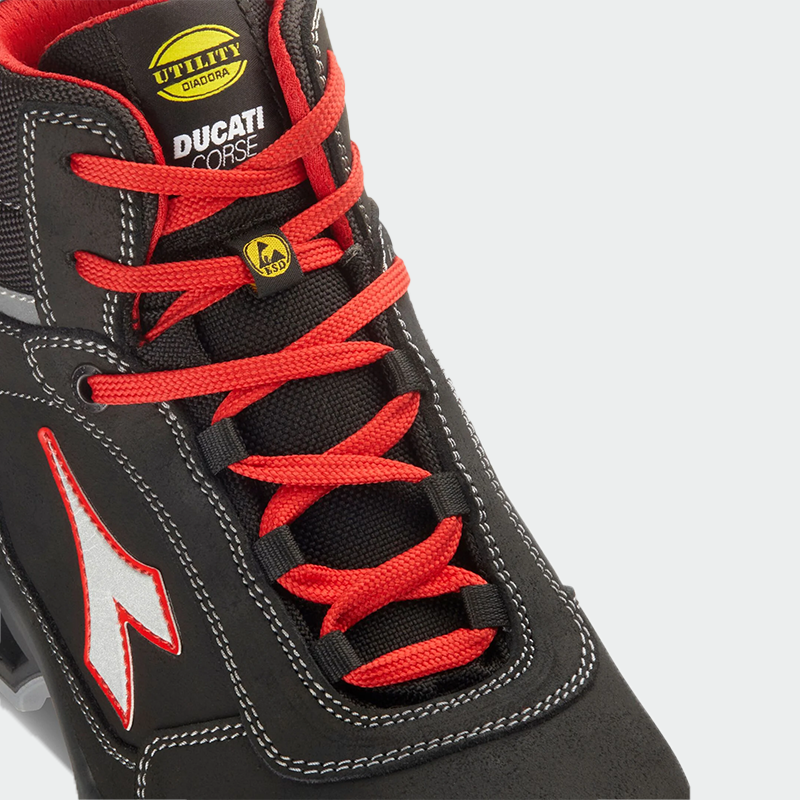 Botas de seguridad con puntera SHARK ENGINE MID S3S Diadora