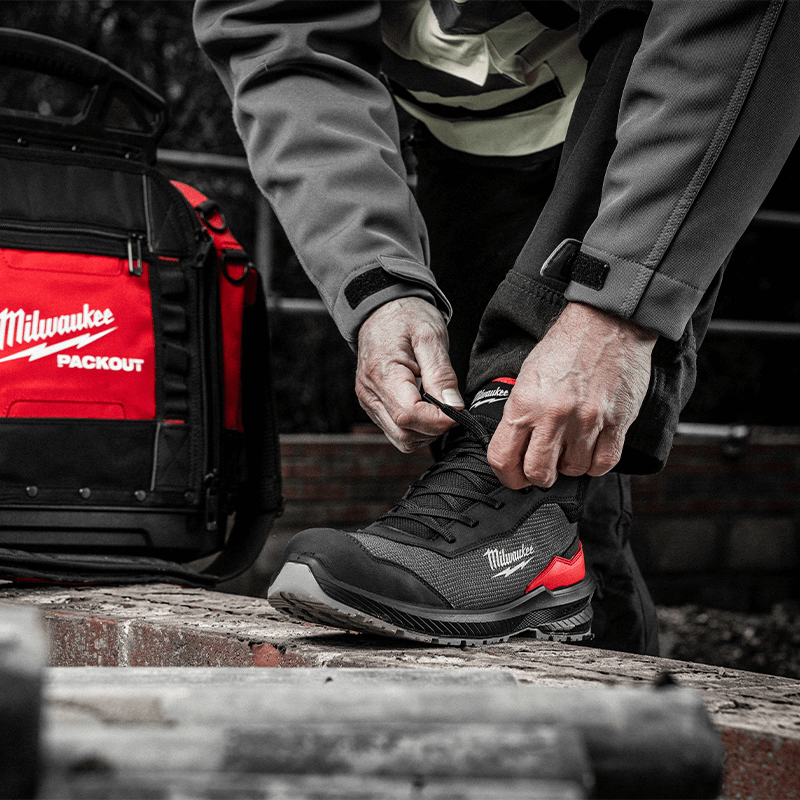 Botas de seguridad con puntera FLEXTRED MID S1PS Milwaukee