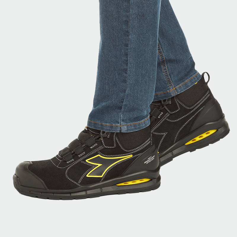 Botas de seguridad con puntera RUN NET AIRBOX MASTER BOA MID S3S Diadora