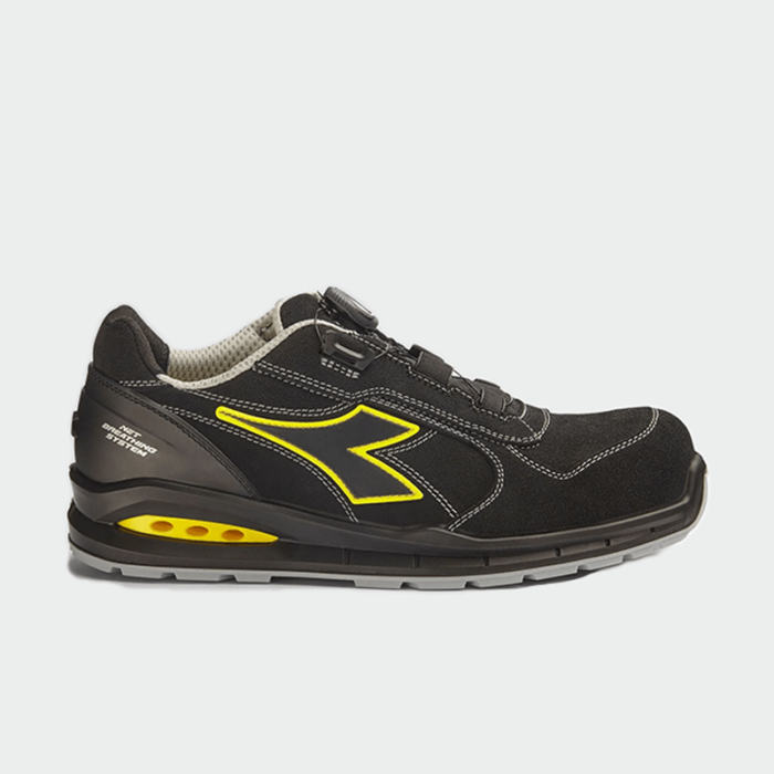 Zapatos de seguridad con puntera RUN NET AIRBOX BOA LOW S3S Diadora