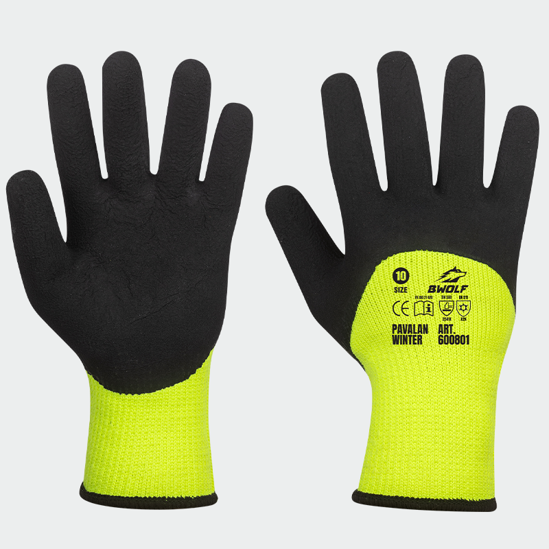 Guantes de látex PAVALAN Winter BWOLF