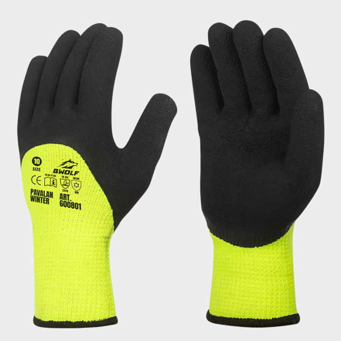 Guantes de látex PAVALAN Winter BWOLF