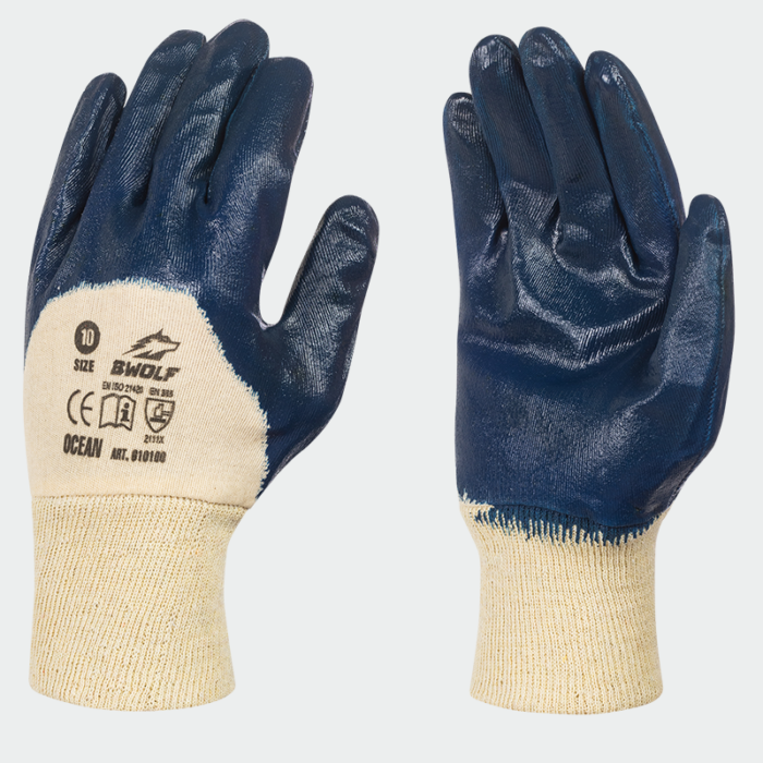 Guantes de nitrilo OCEAN BWOLF