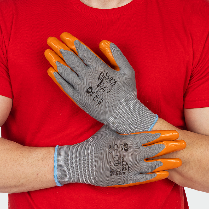 Guantes de nitrilo HOLD BWOLF