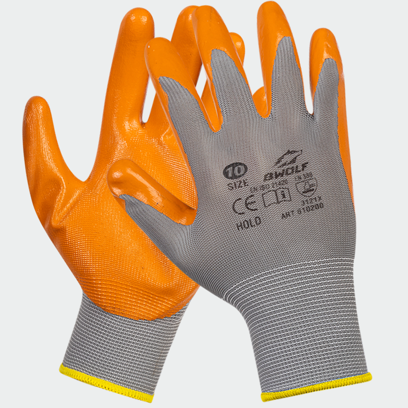 Guantes de nitrilo HOLD BWOLF