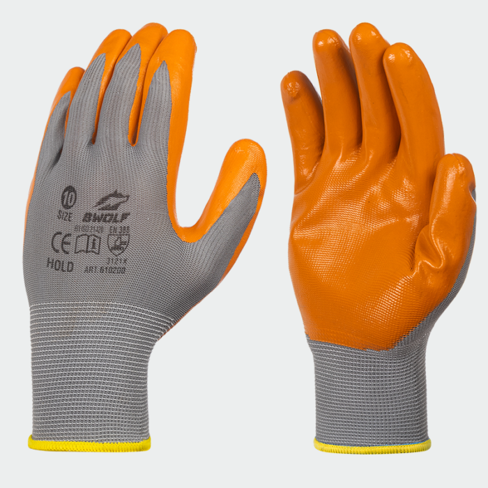 Guantes de nitrilo HOLD BWOLF
