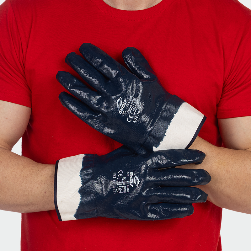 Guantes de nitrilo OIL BWOLF