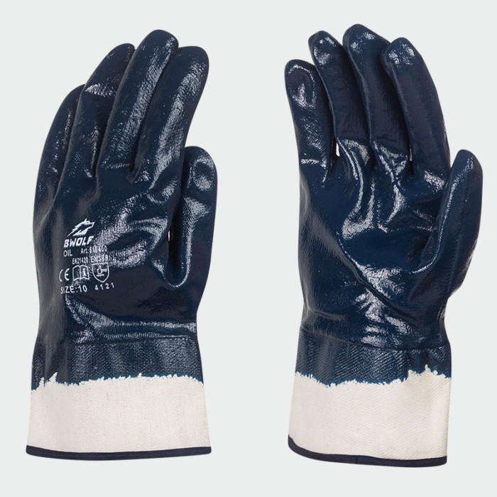 Guantes de nitrilo OIL BWOLF