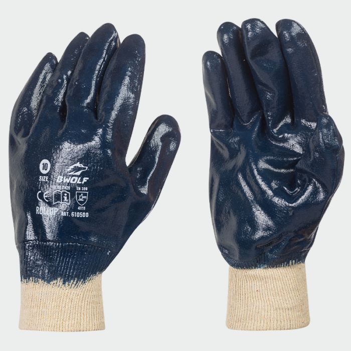 Guantes de nitrilo ROLLUP BWOLF