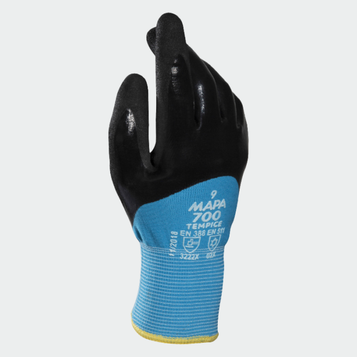 Guantes de nitrilo TEMP ICE 700 Mapa