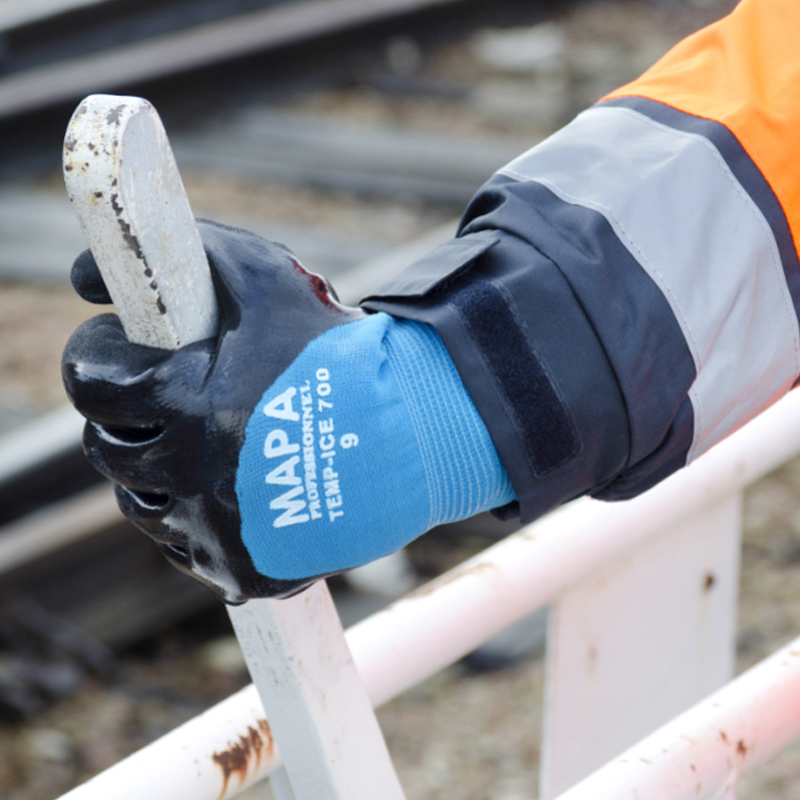 Guantes de nitrilo TEMP ICE 700 Mapa