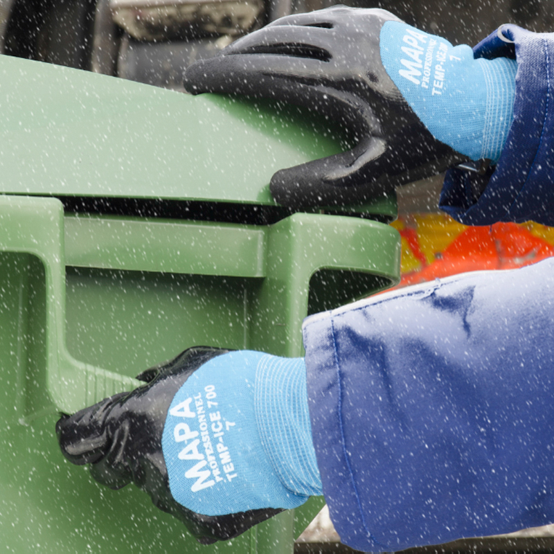 Guantes de nitrilo TEMP ICE 700 Mapa