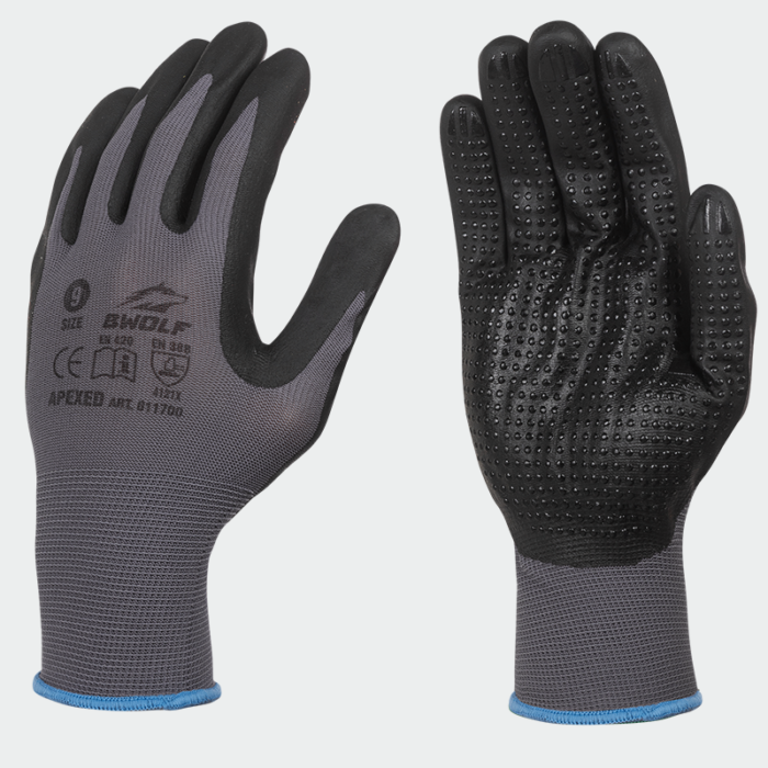 Guantes de nitrilo APEXED BWOLF