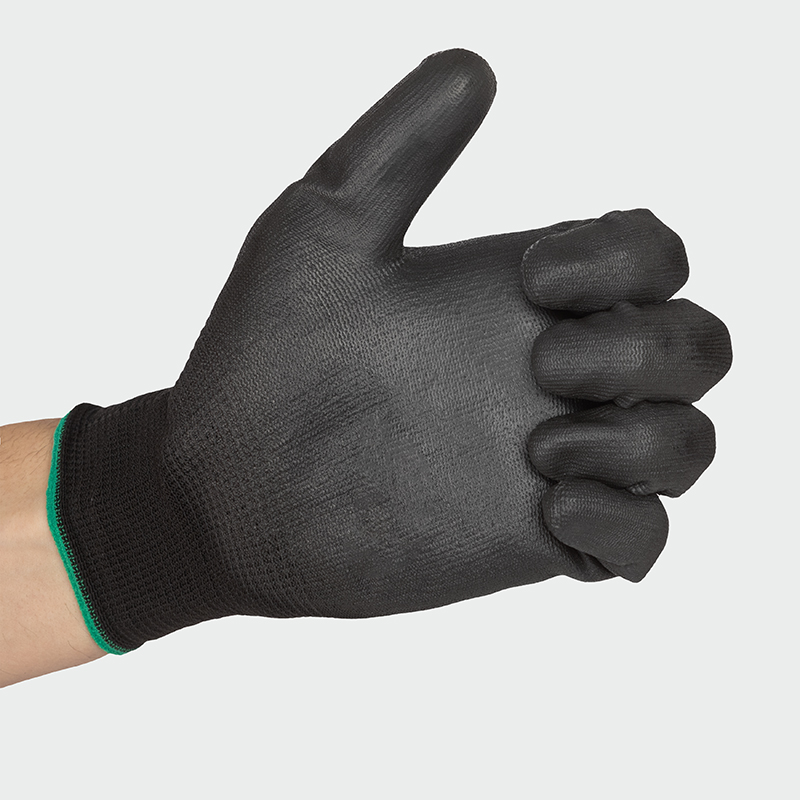 Guantes de poliuretano PENGUIN negros BWOLF