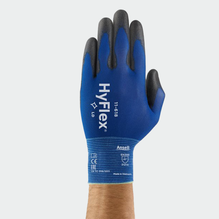 Guantes de poliuretano HyFlex 11-618 Ansell