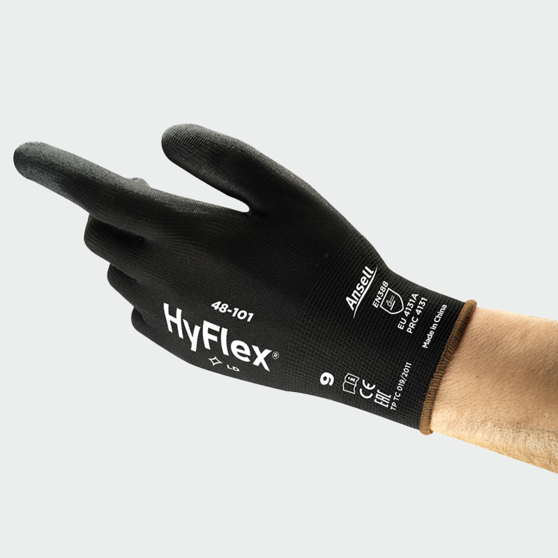 Guantes de poliuretano HyFlex 48-101 Ansell