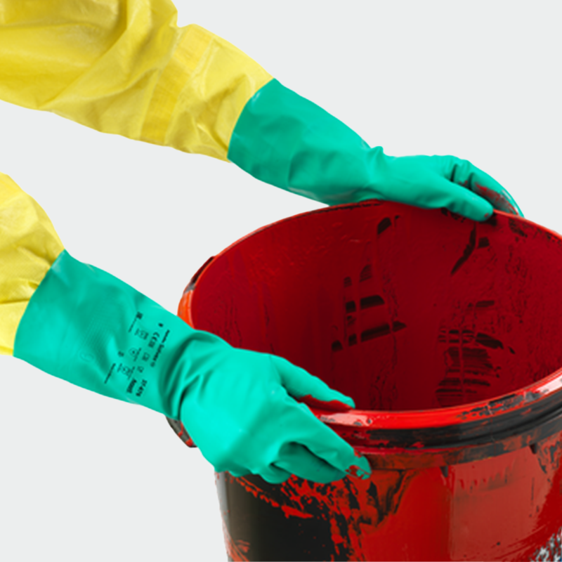 Guantes de protección química AlphaTec (Solvex) 37-676 Ansell