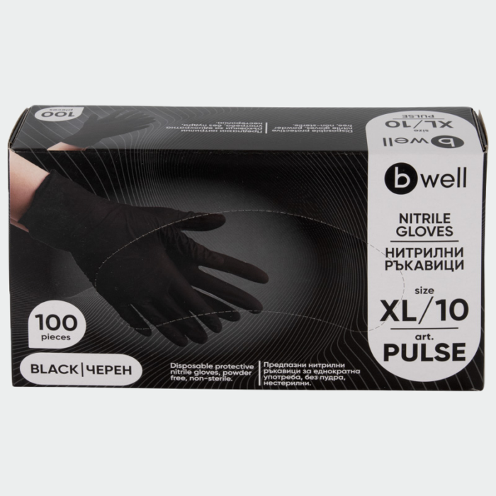 Guantes de nitrilo desechables PULSE Bwell