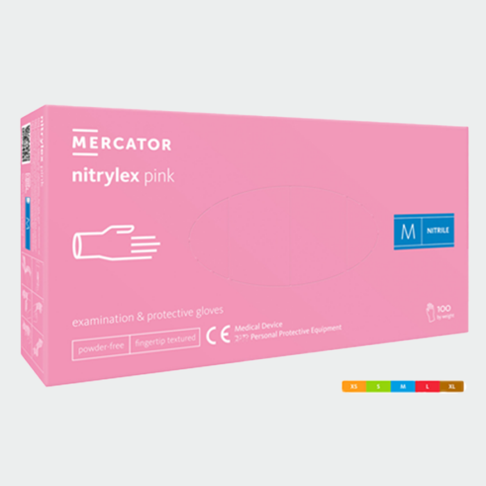 Guantes de nitrilo desechables NITRYLEX Mercator