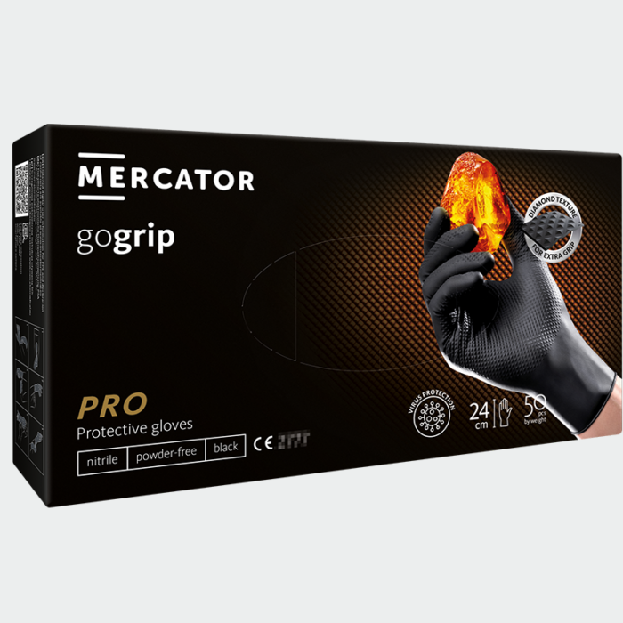 Guantes de nitrilo desechables GOGRIP B Mercator