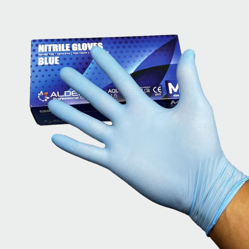 Guantes de nitrilo desechables NRB32 Aldena